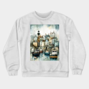 The little fishing village Crewneck Sweatshirt